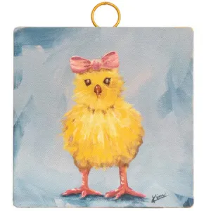 Gallery Mini || Pink Bow Chick Print