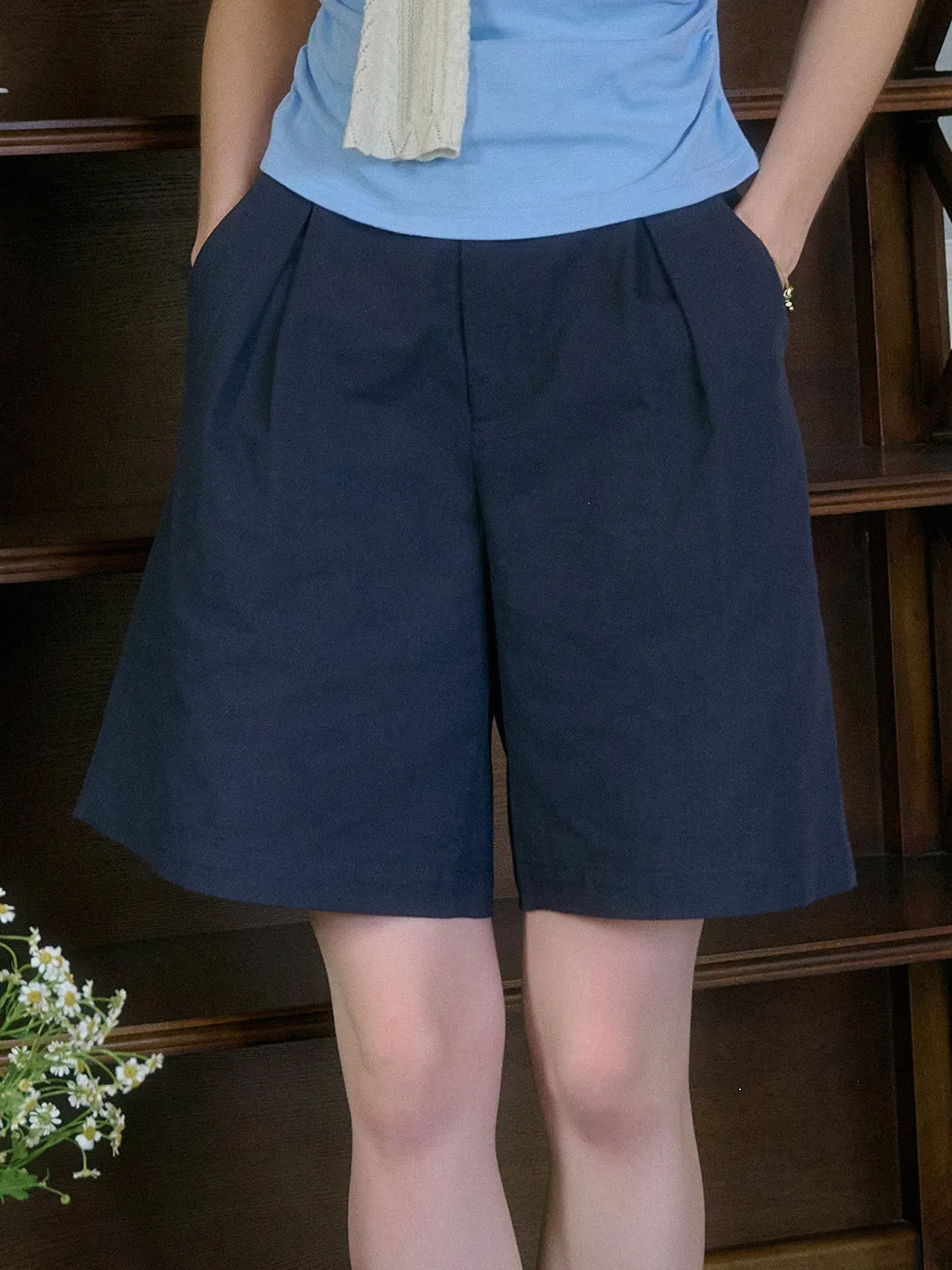 Gemma H-Line Suit Shorts