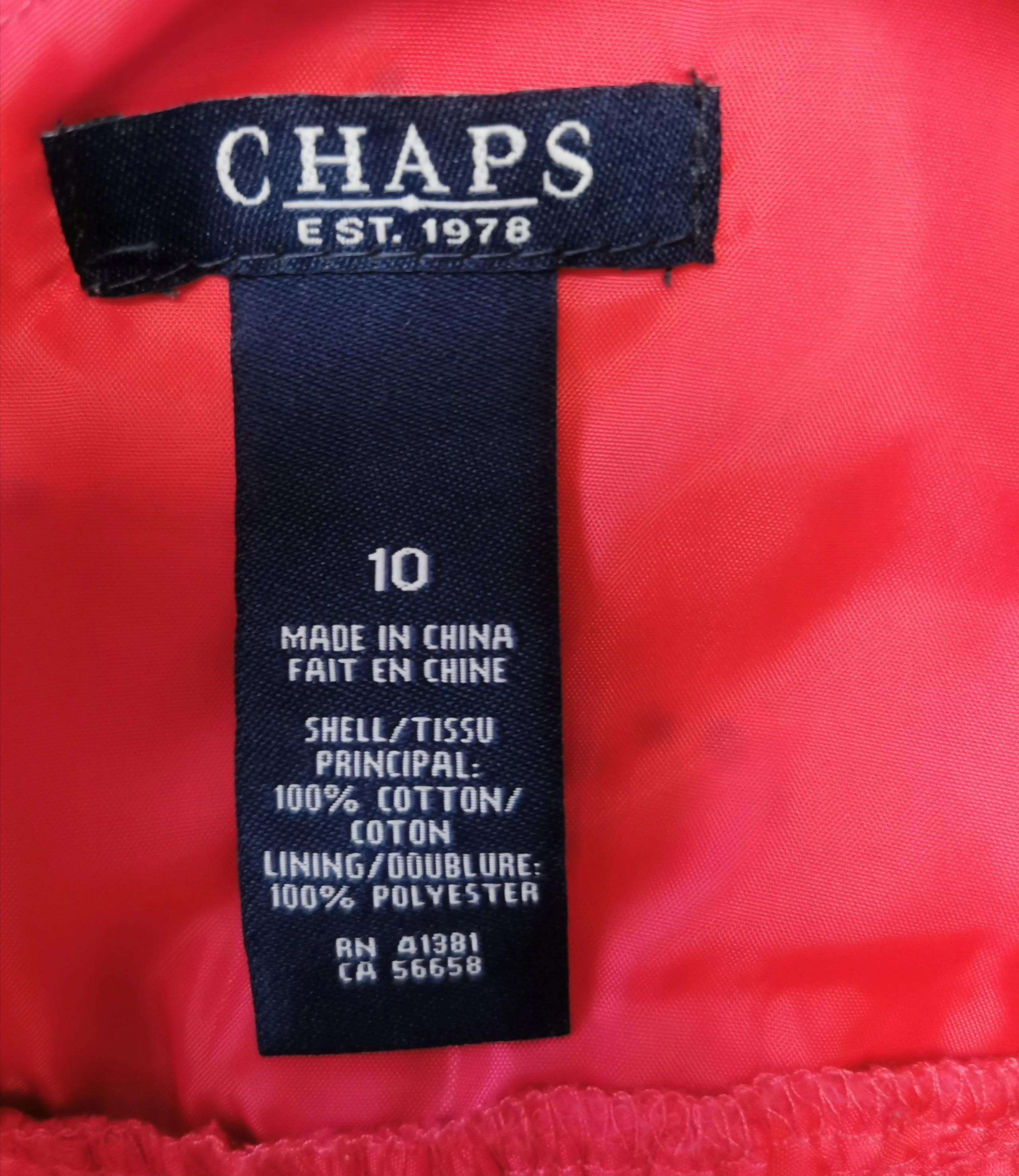GIRL SIZE 10 YEARS - CHAPS, Empire Waist, Eyelet, Tank Summer Dress EUC B38