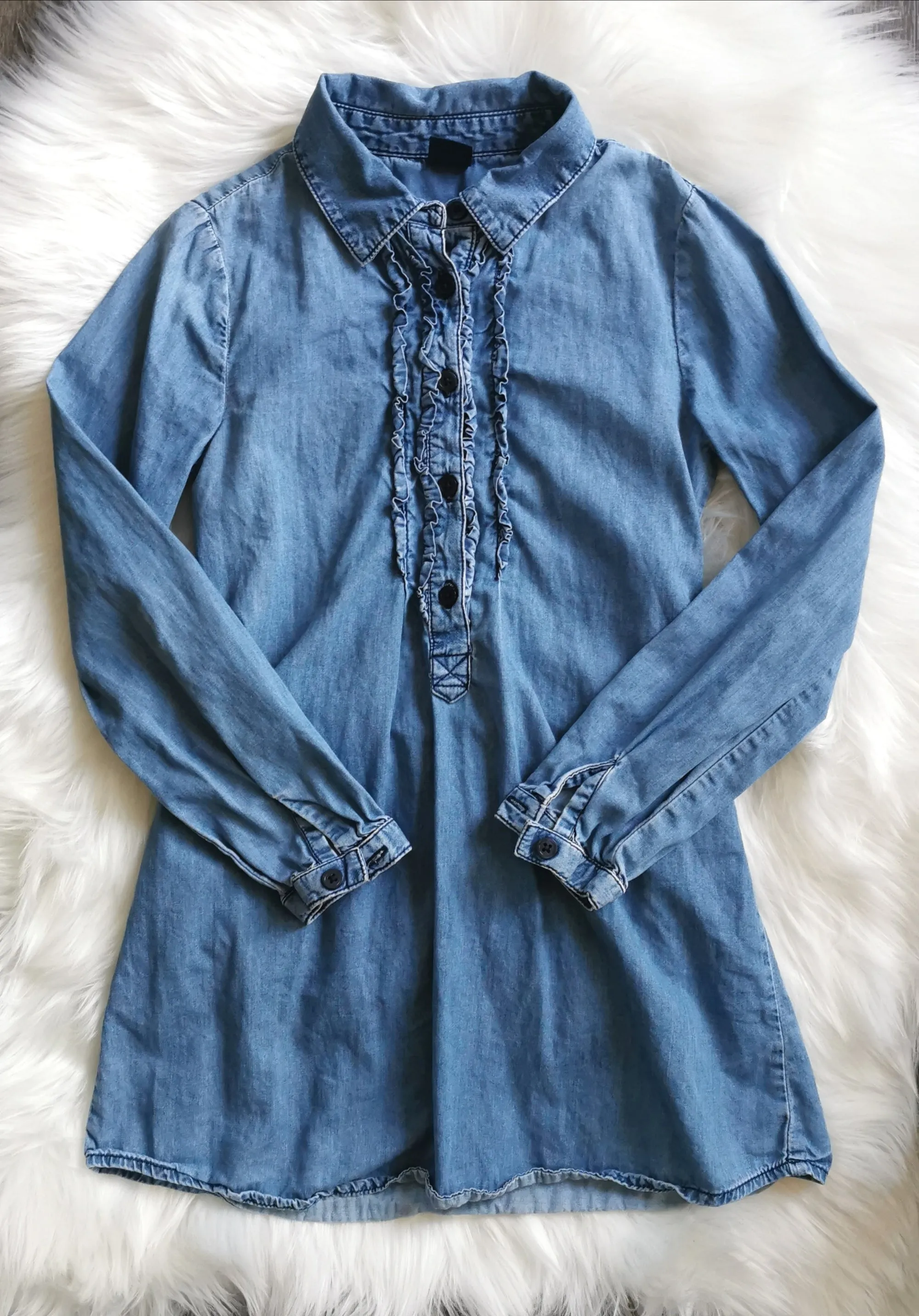 GIRL SIZE MEDIUM (8/10 YEARS) - GAP Kids, Tunic Dress EUC B37