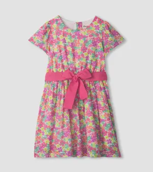 Girls Fresh Flowers Garden Dress
