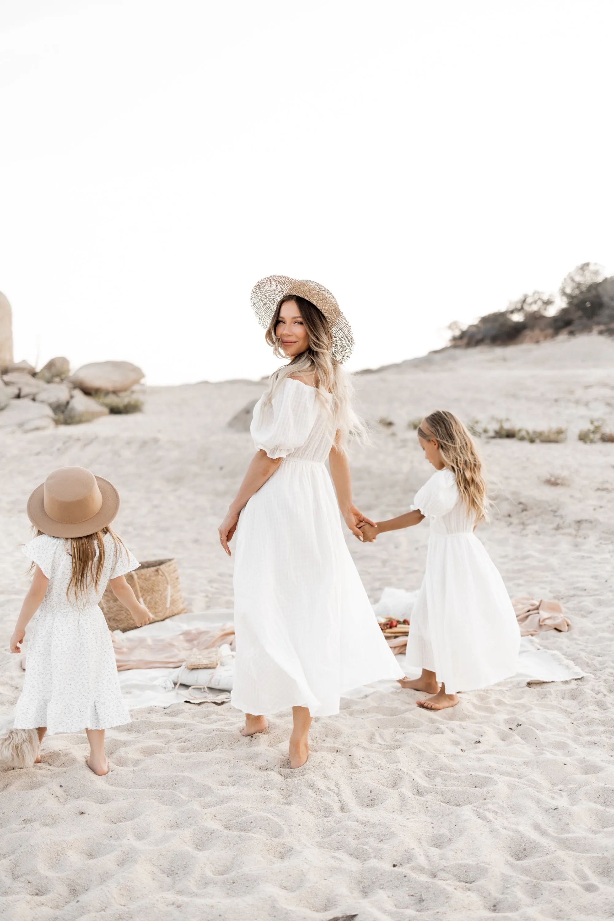 Girls Lani smocked dress