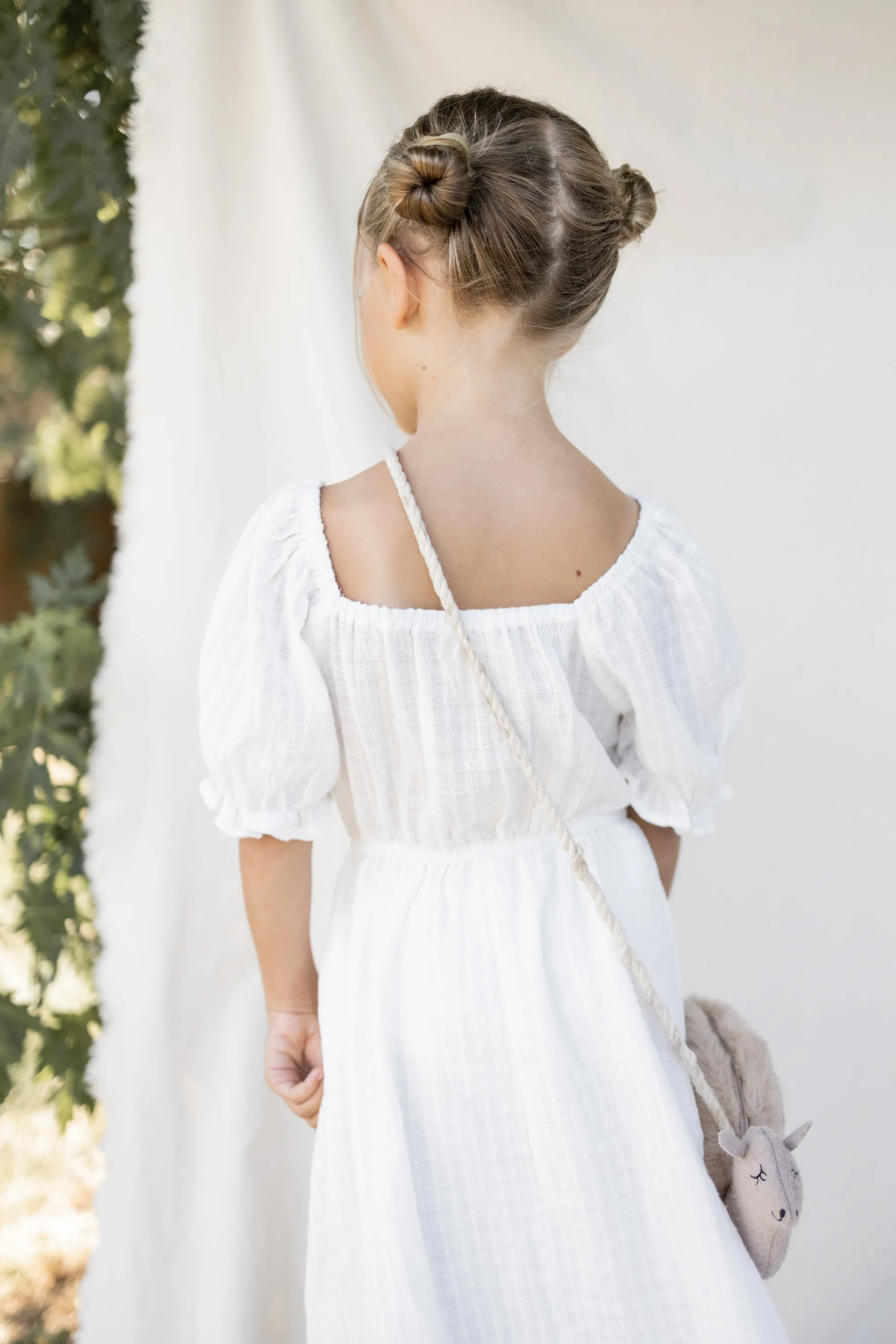 Girls Lani smocked dress