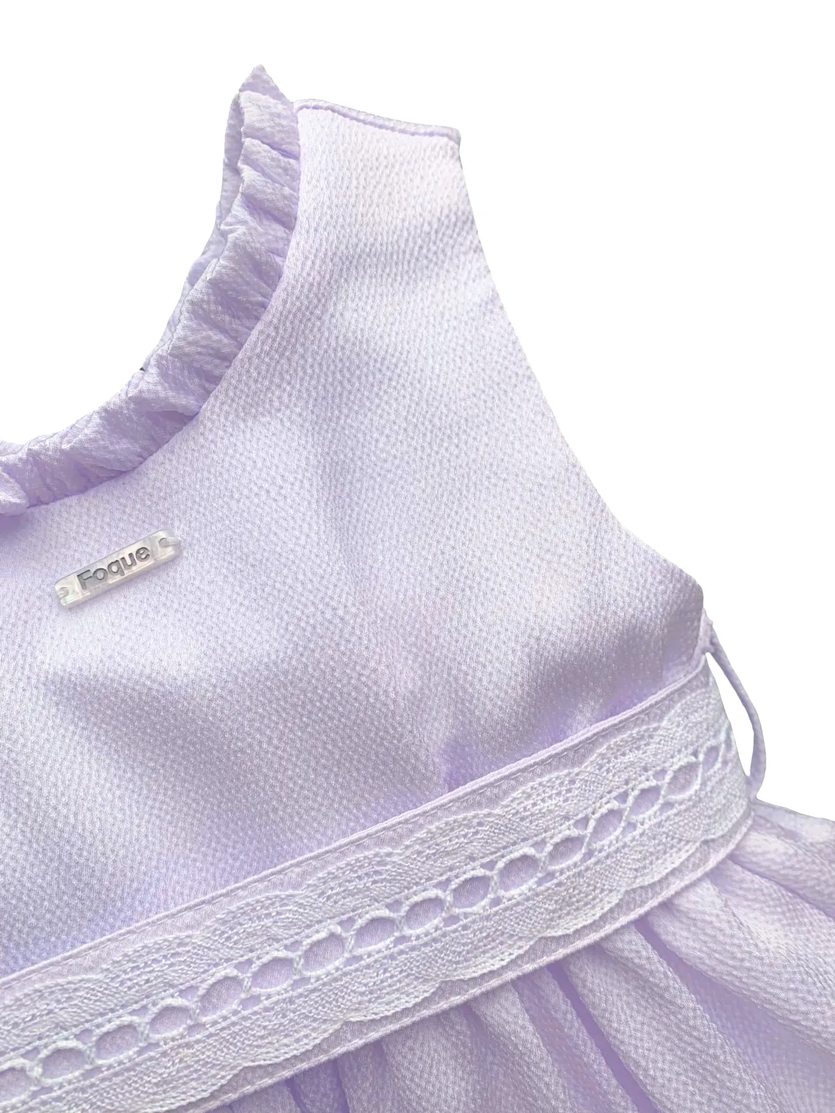 Girls lilac occasion dress