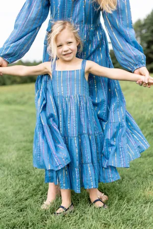 Girl's Maxi Dress | Rio Blue