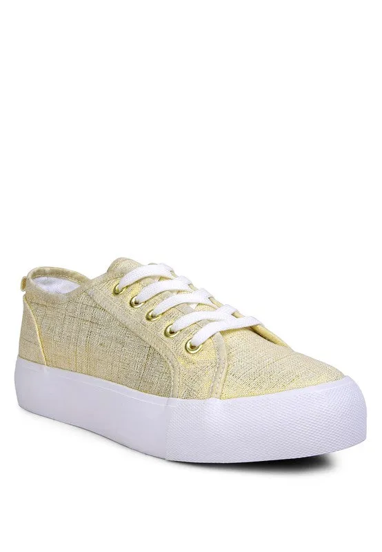 Glam Platform Sneakers