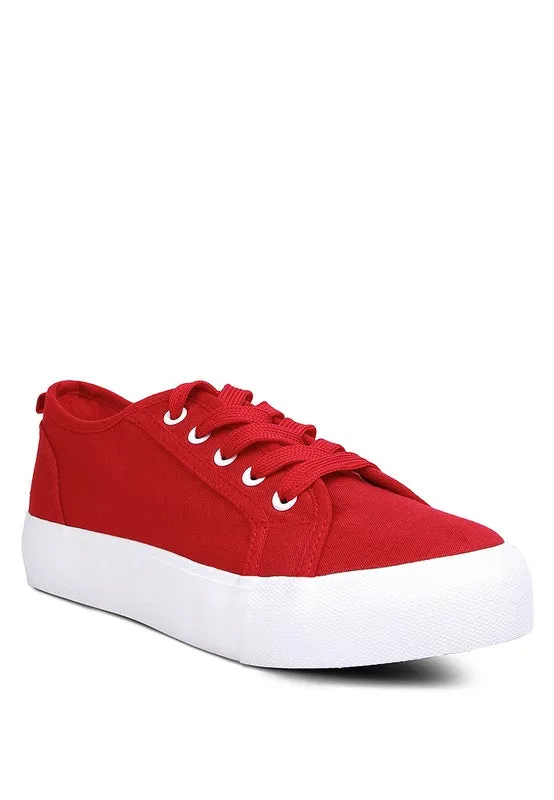 Glam Platform Sneakers