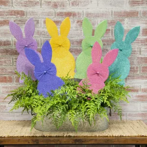 Glitter Bunny Stake
