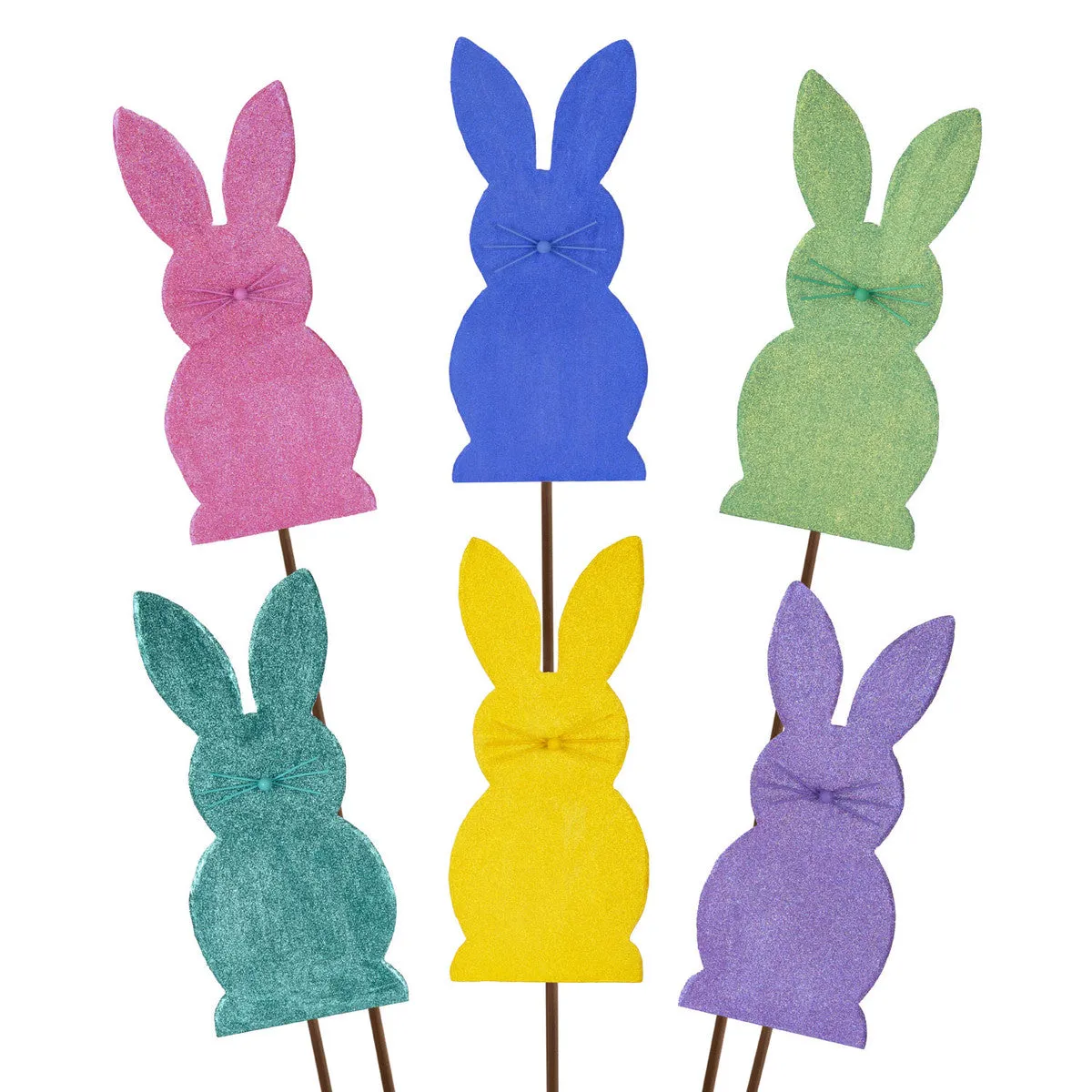 Glitter Bunny Stake