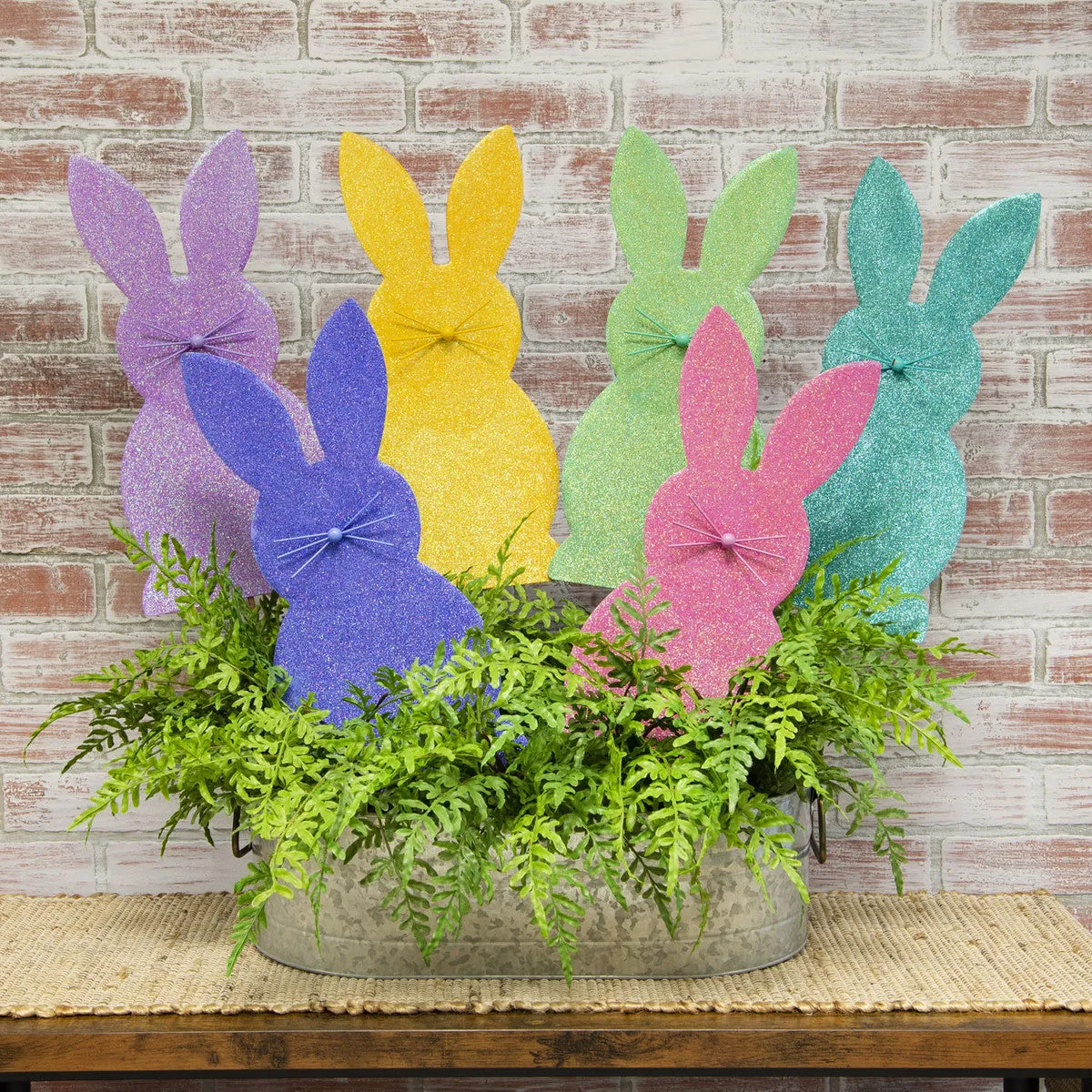 Glitter Bunny Stake