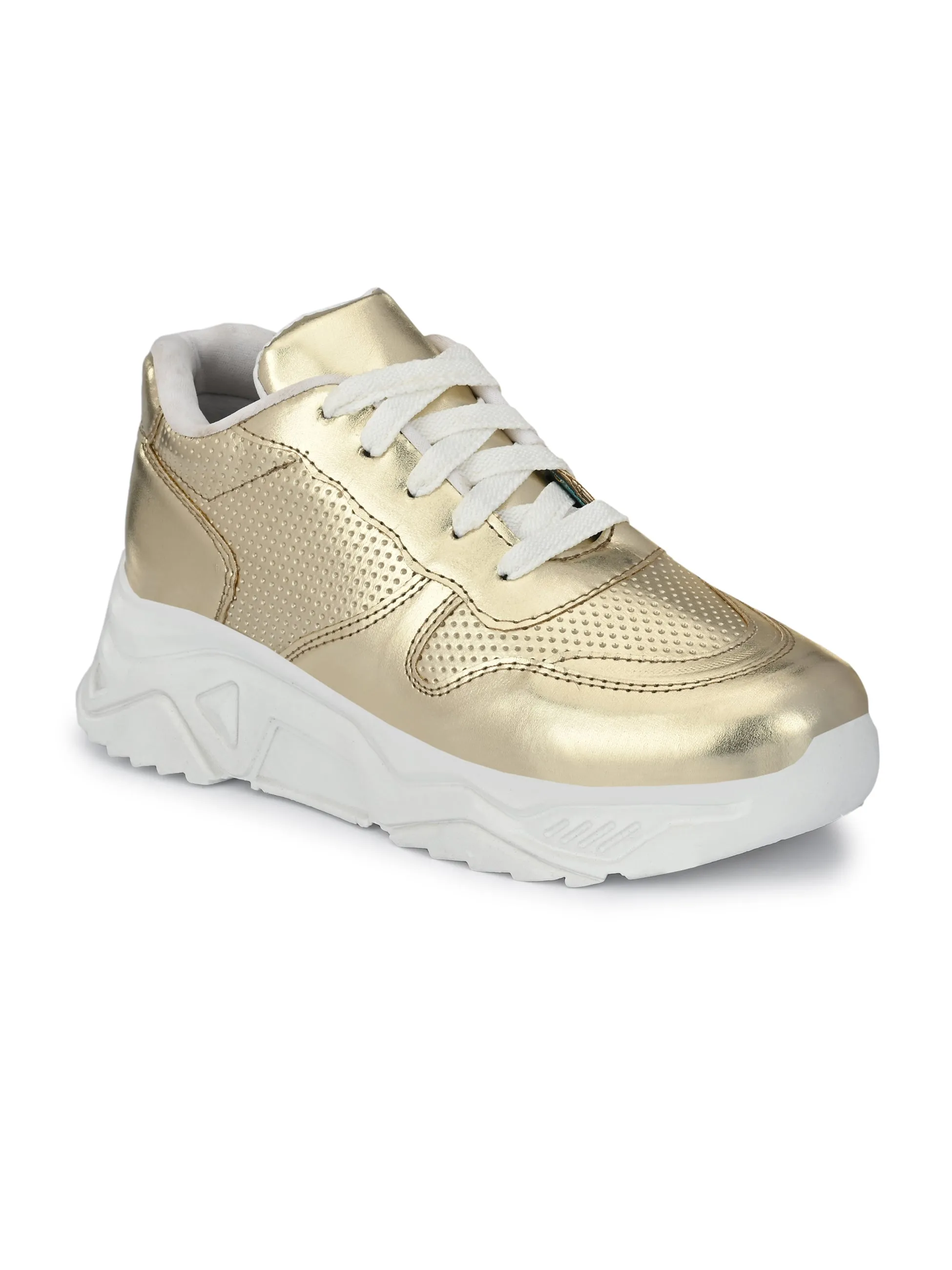Golden Gleam Runners For Women