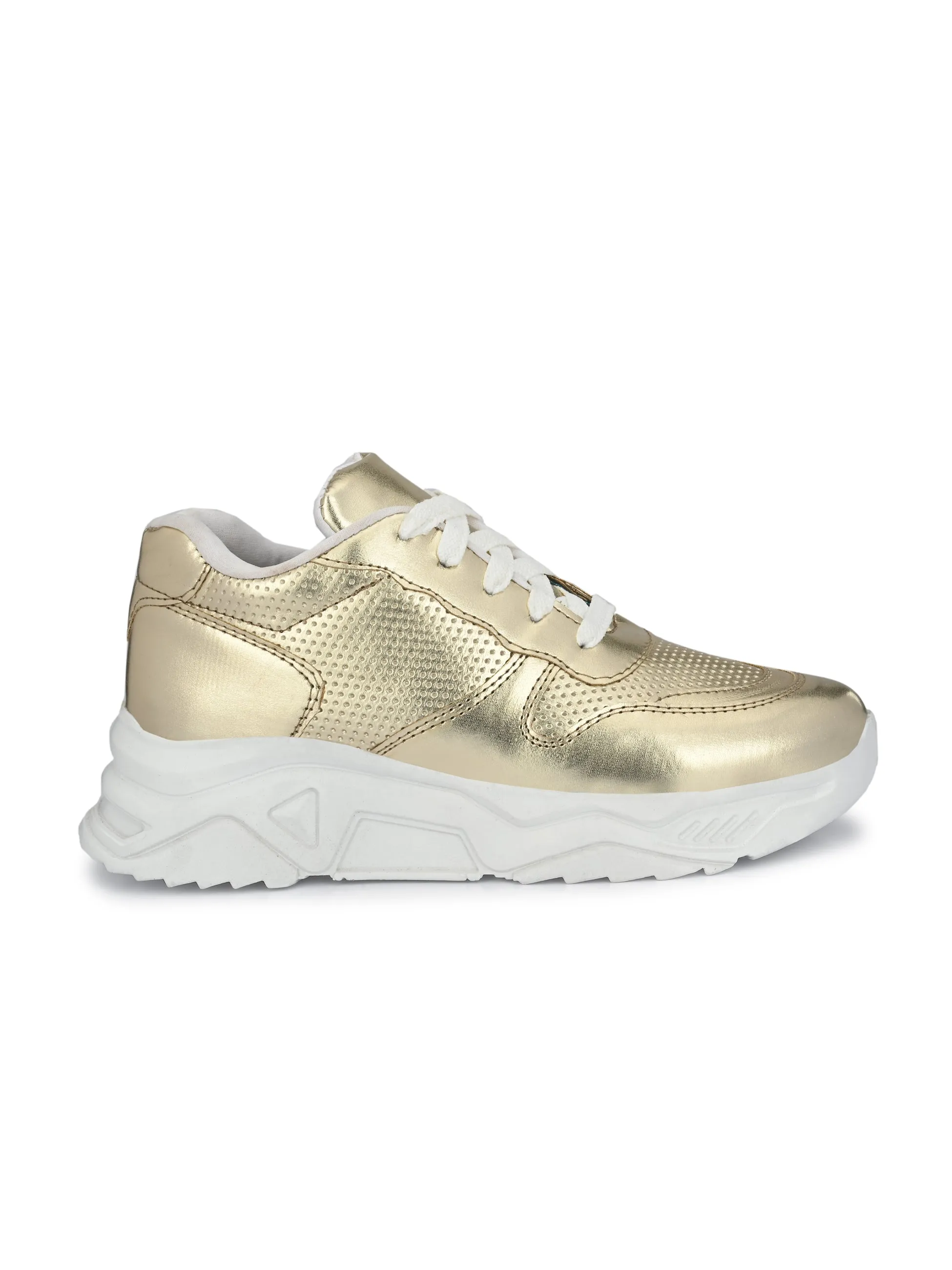 Golden Gleam Runners For Women