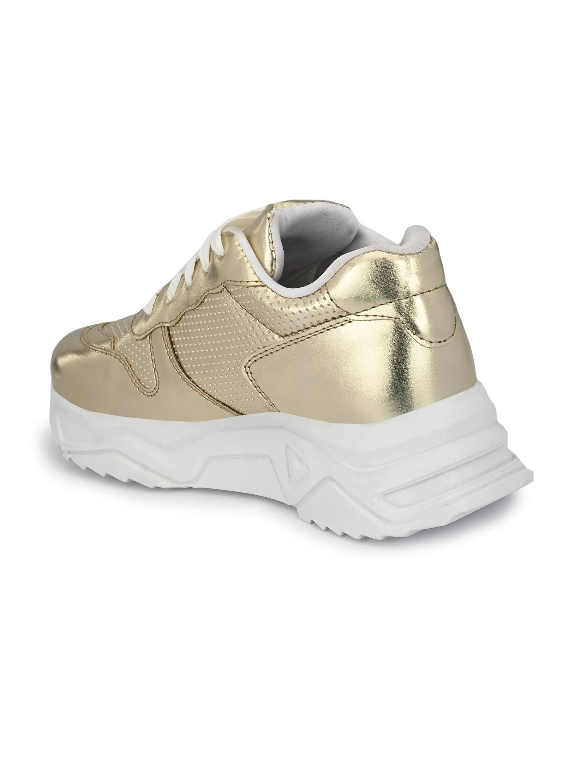 Golden Gleam Runners For Women