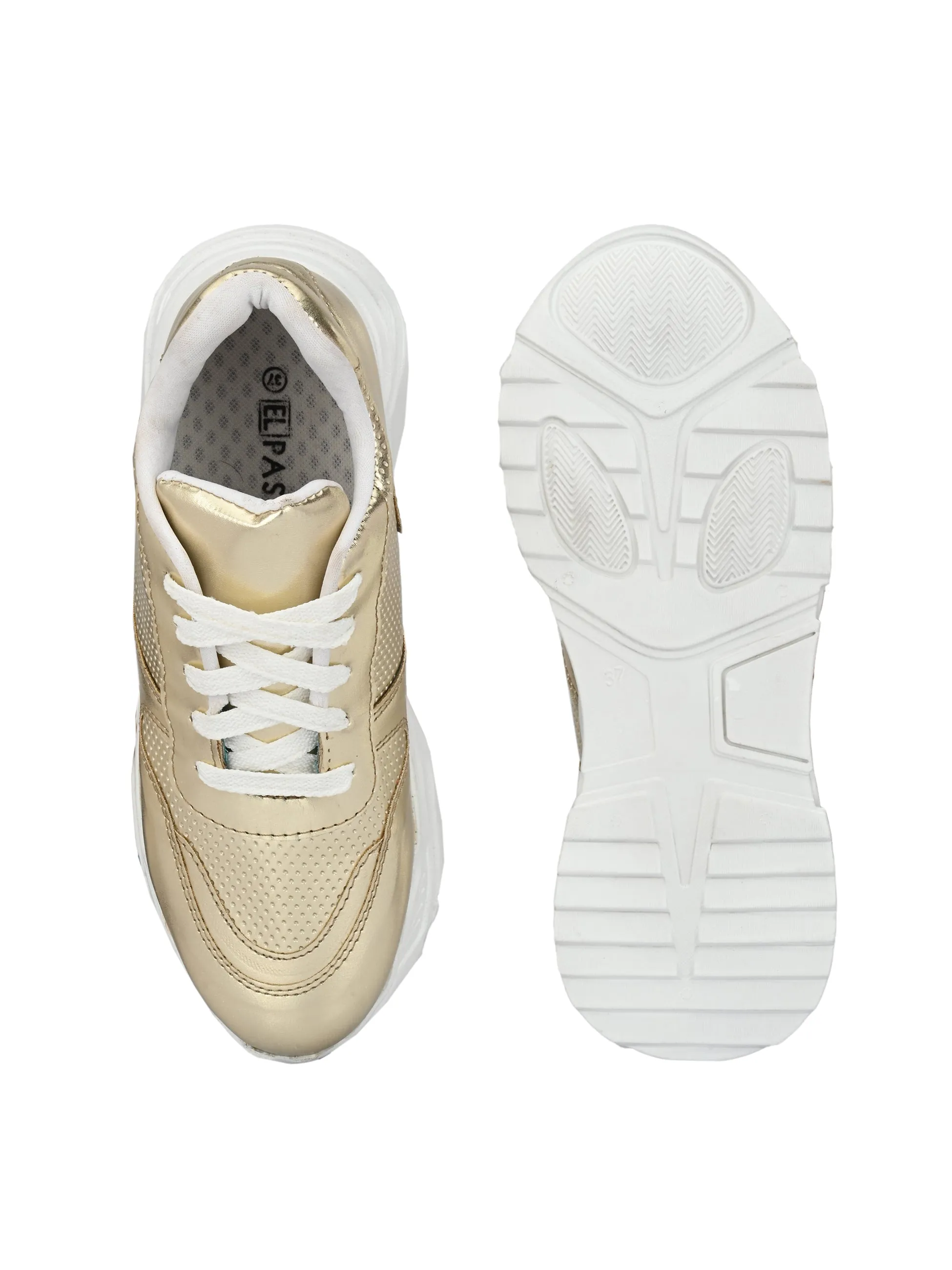 Golden Gleam Runners For Women