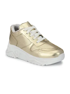 Golden Gleam Runners For Women