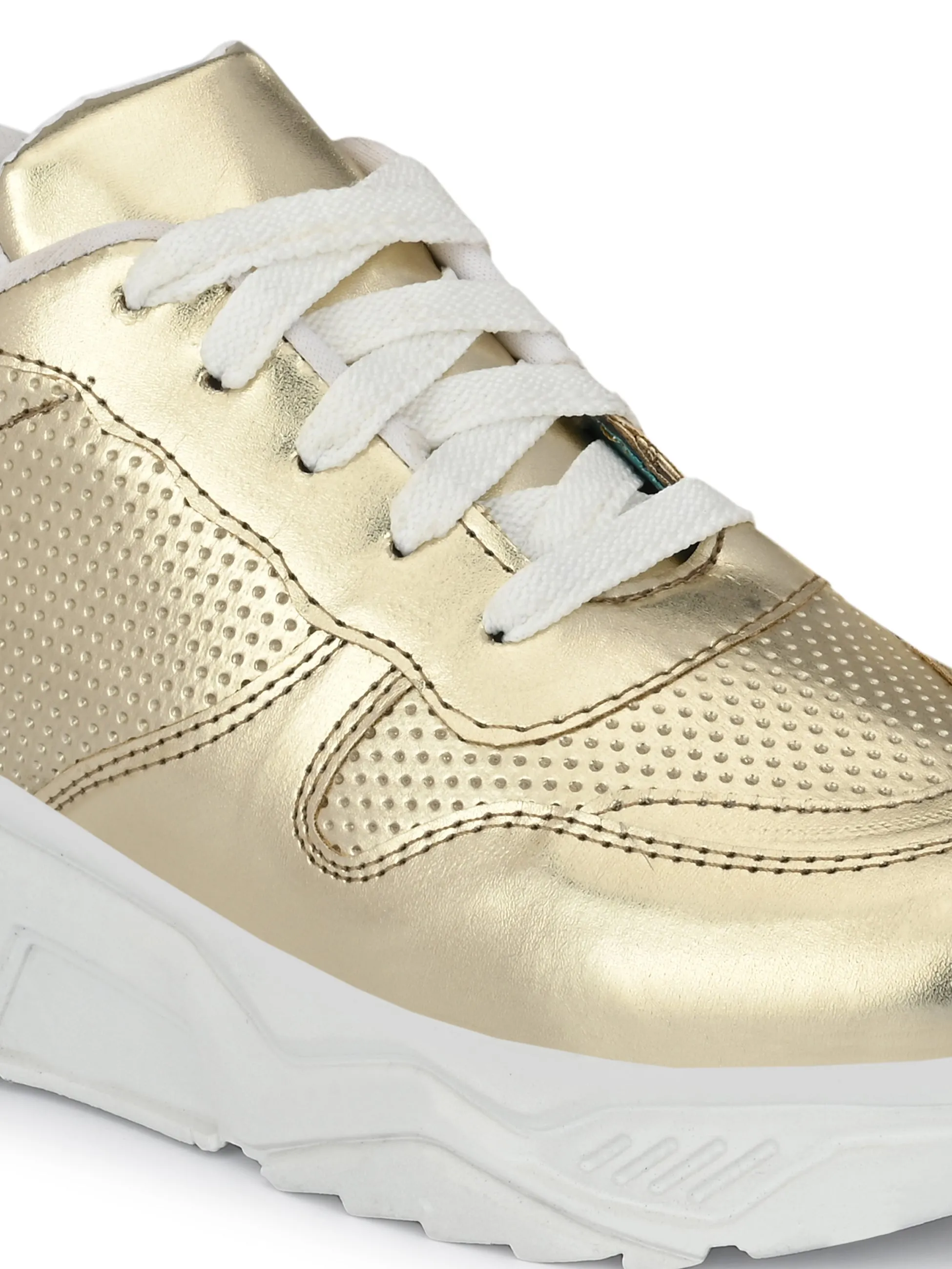 Golden Gleam Runners For Women