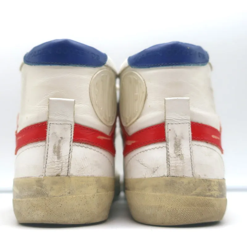 Golden Goose 2.12 High Top Sneakers White Leather Size 37