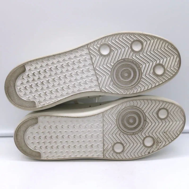 Golden Goose Pure Star Low Top Sneakers White Leather Size 42