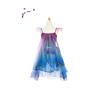 GP - Blue Butterfly Twirl Dress