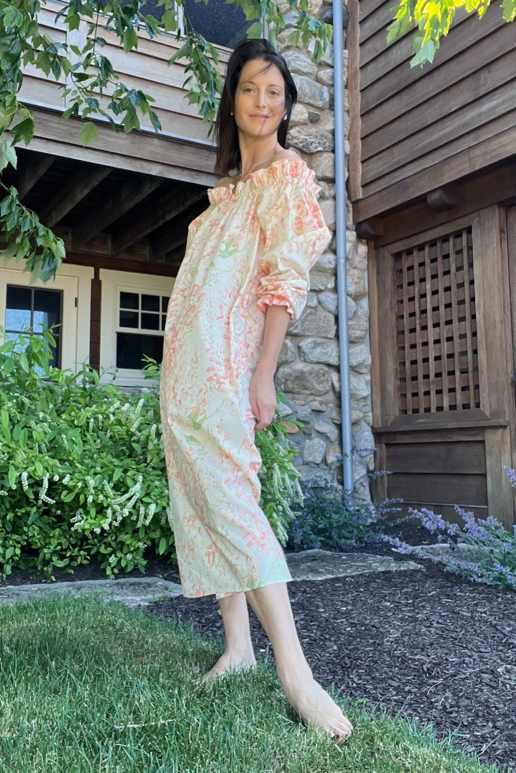 Grace Wisteria Floral Dress