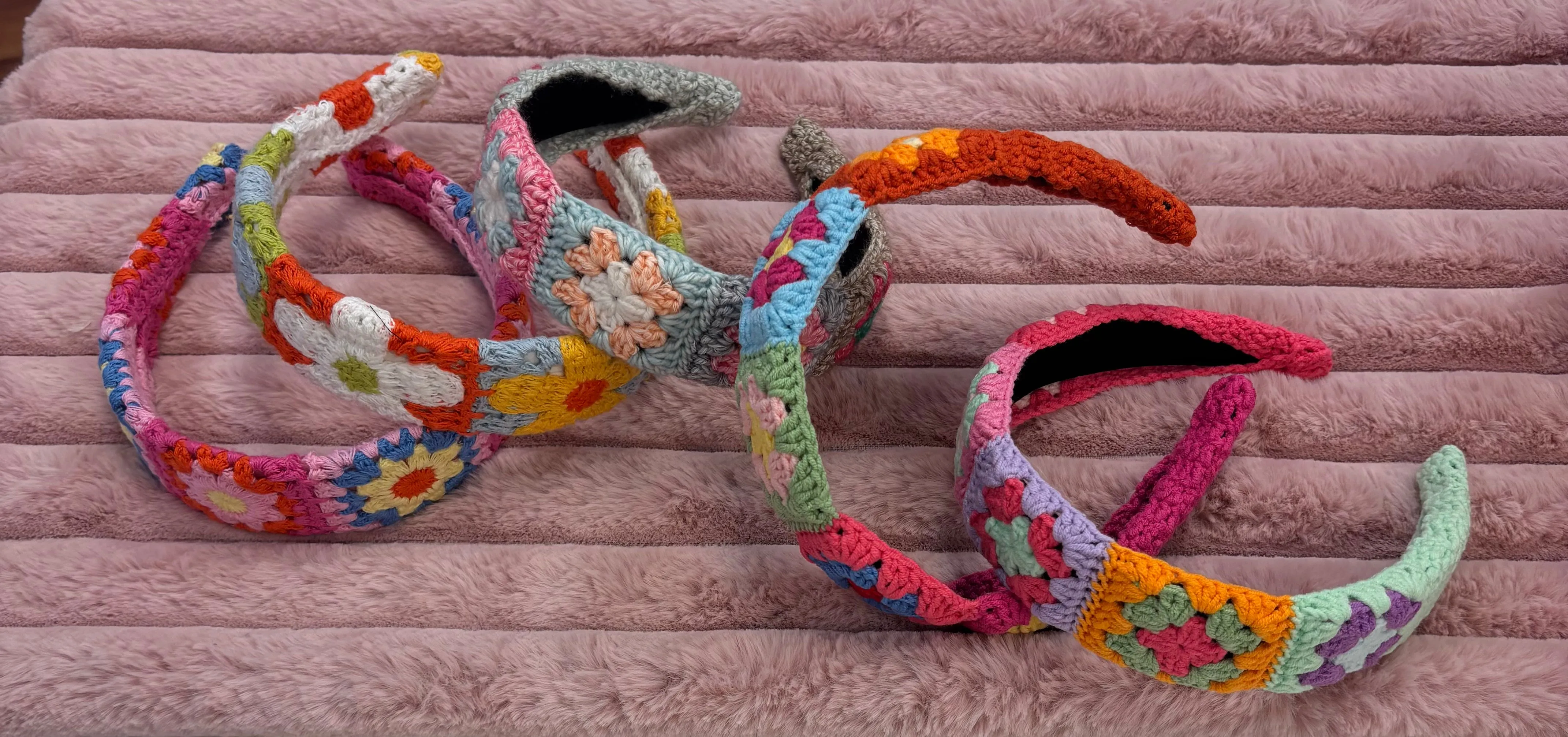 Granny Square Headbands