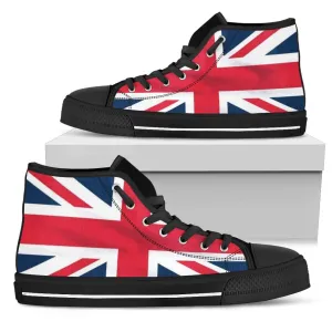 Great Britains UK Flag High Top Custom Sneaker Shoes