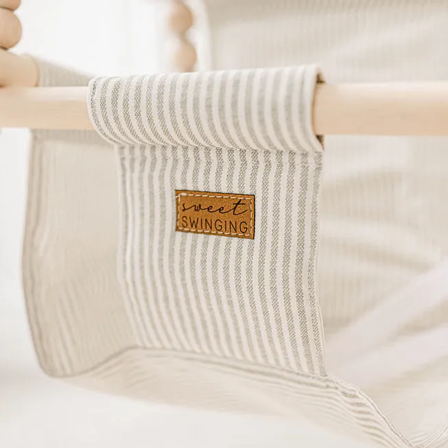 Greige/Vanilla Stripe - Indoor