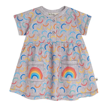 Grey Rainbow Dress