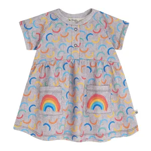 Grey Rainbow Dress