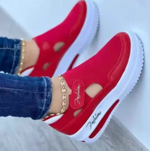 GS Fashion Sneaker | Lichtgewicht sneaker met verstevigde zool en klittenband sluiting voor dames