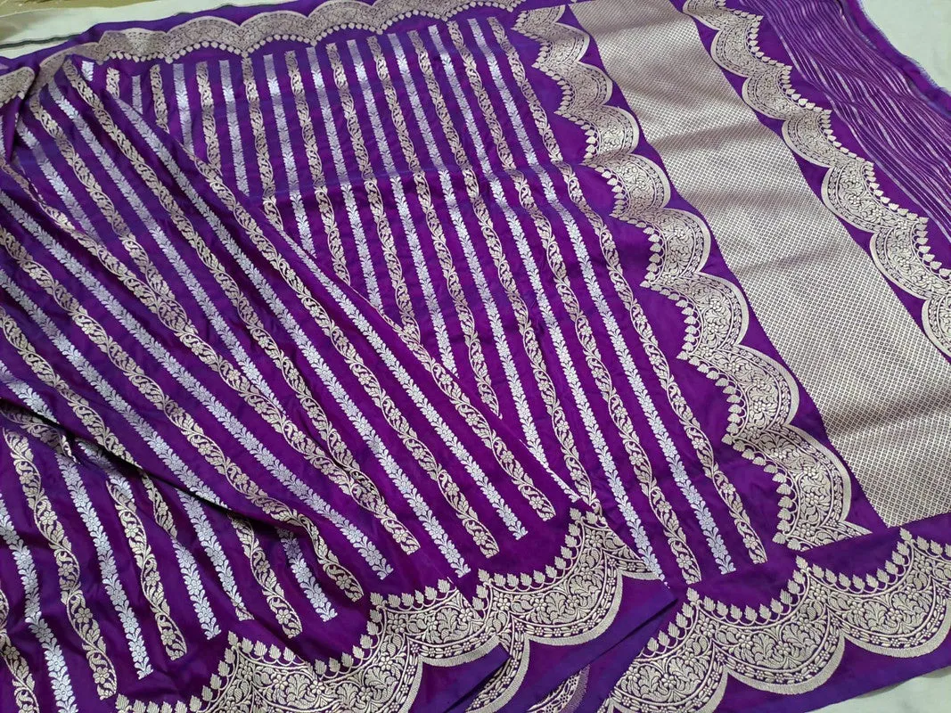 Handloom Weaved Pure Banarasi Katan Silk Saree