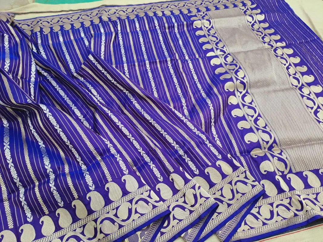Handloom Weaved Pure Banarasi Katan Silk Saree
