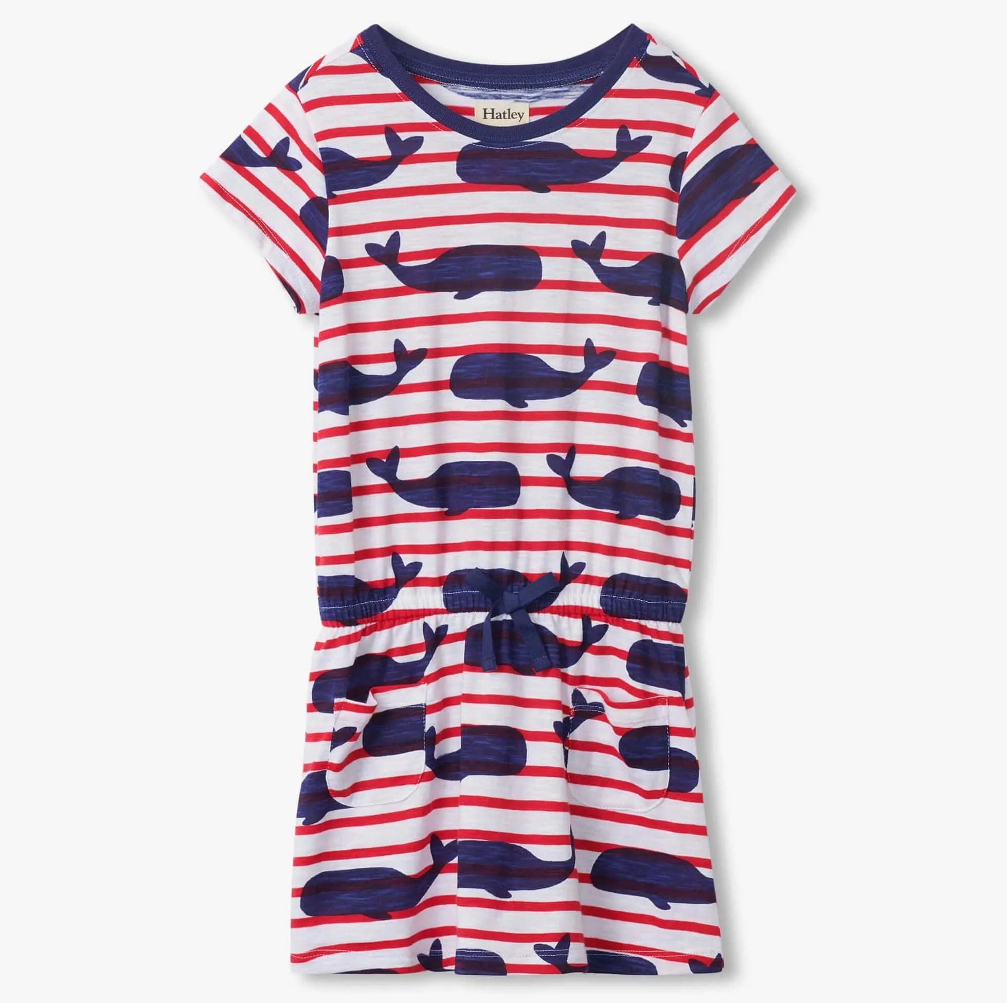 Hatley 'Nautical Whales' Dress