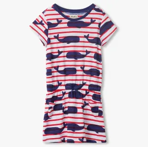 Hatley 'Nautical Whales' Dress
