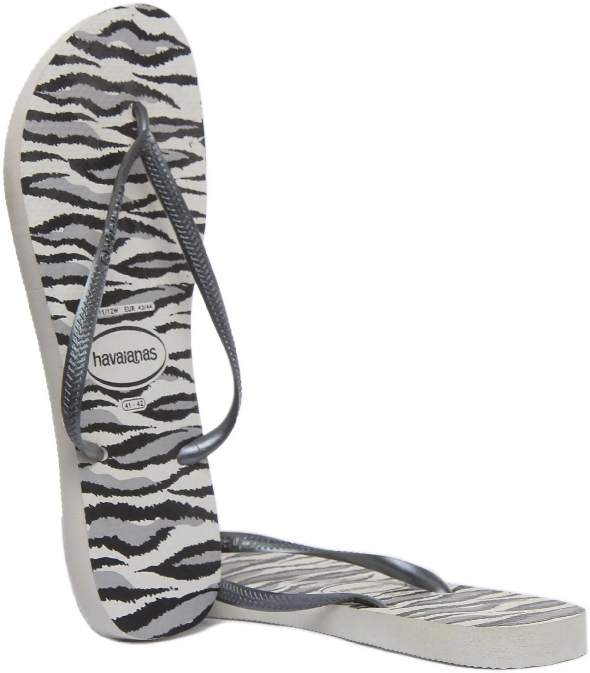 Havaianas Slim Animals In White