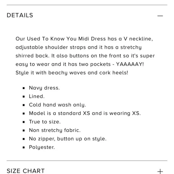 Hello Molly Used to Know You Navy Blue Lightweight Dress