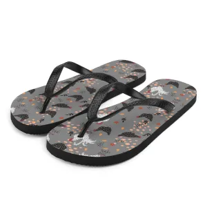 Hens & Roosters Flip-Flops