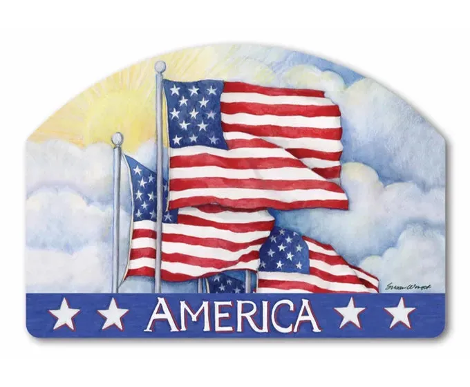 High Flying Flags Magnetic Yard Sign