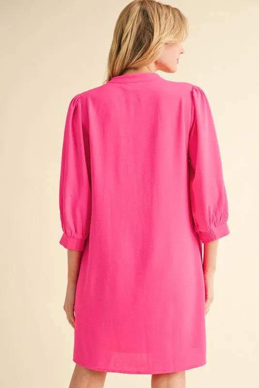 Hot Pink Fab Dress