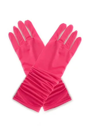 Hot Pink Princess Gloves