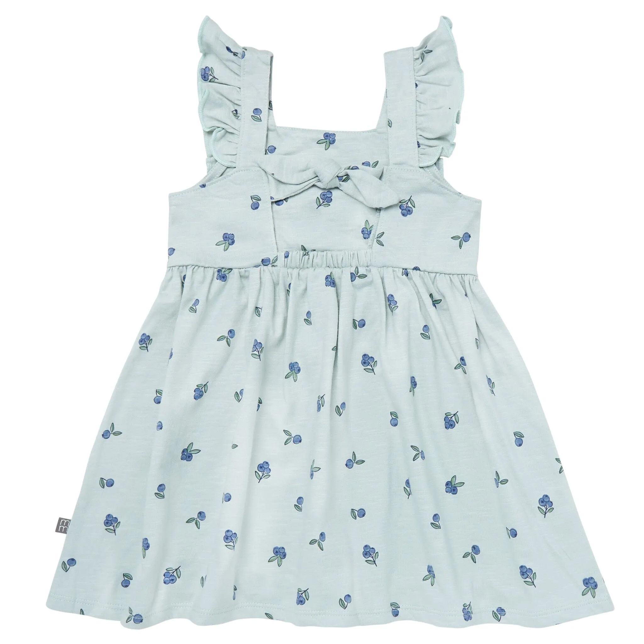 Infant & Toddler Girls Blueberries Bow Back Dress