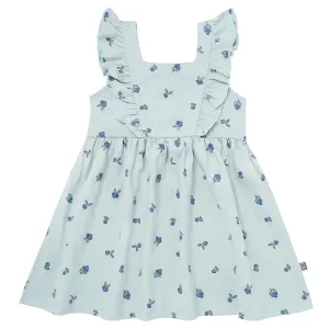Infant & Toddler Girls Blueberries Bow Back Dress