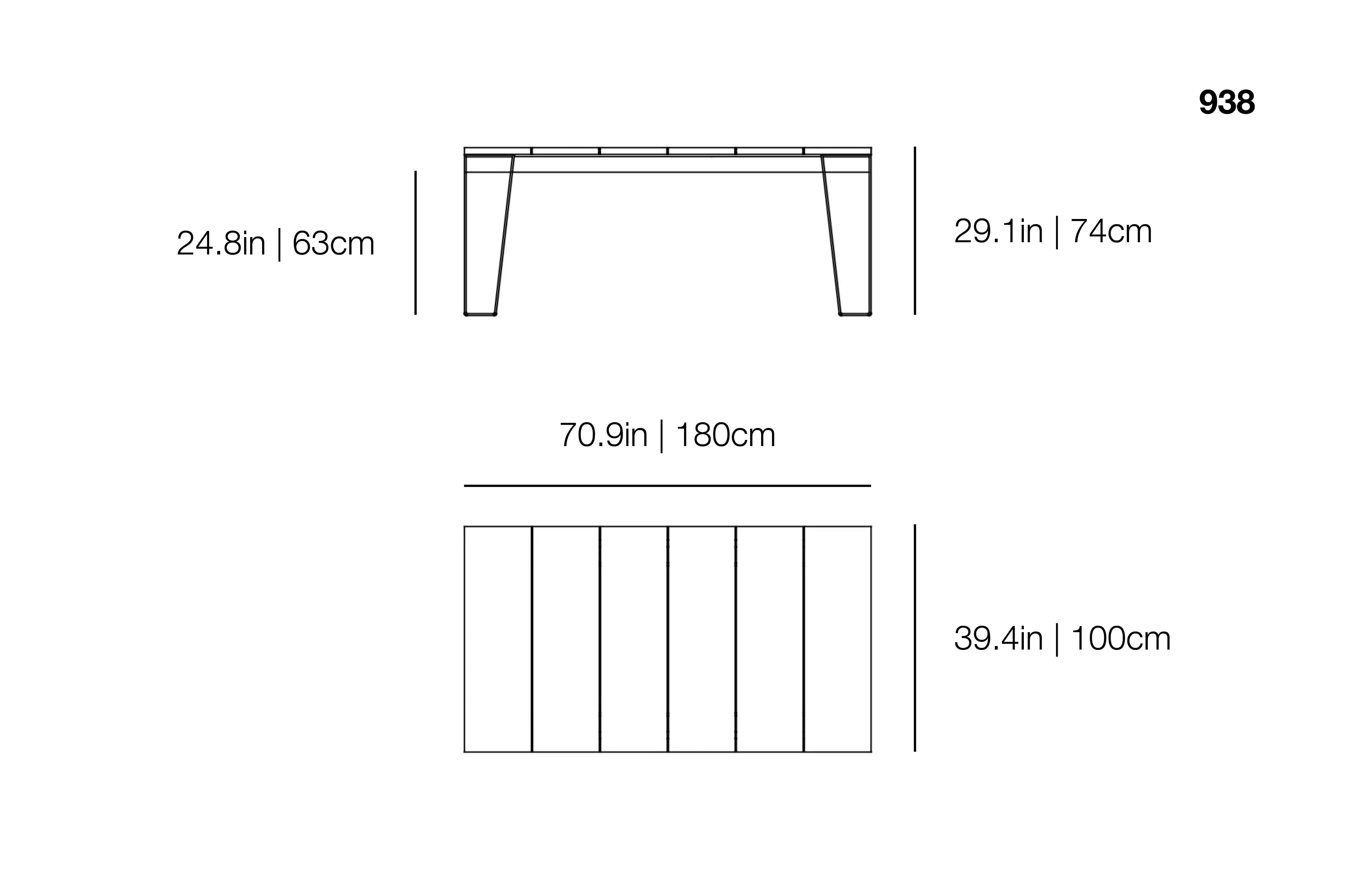 InOut 938 Outdoor Dining Table