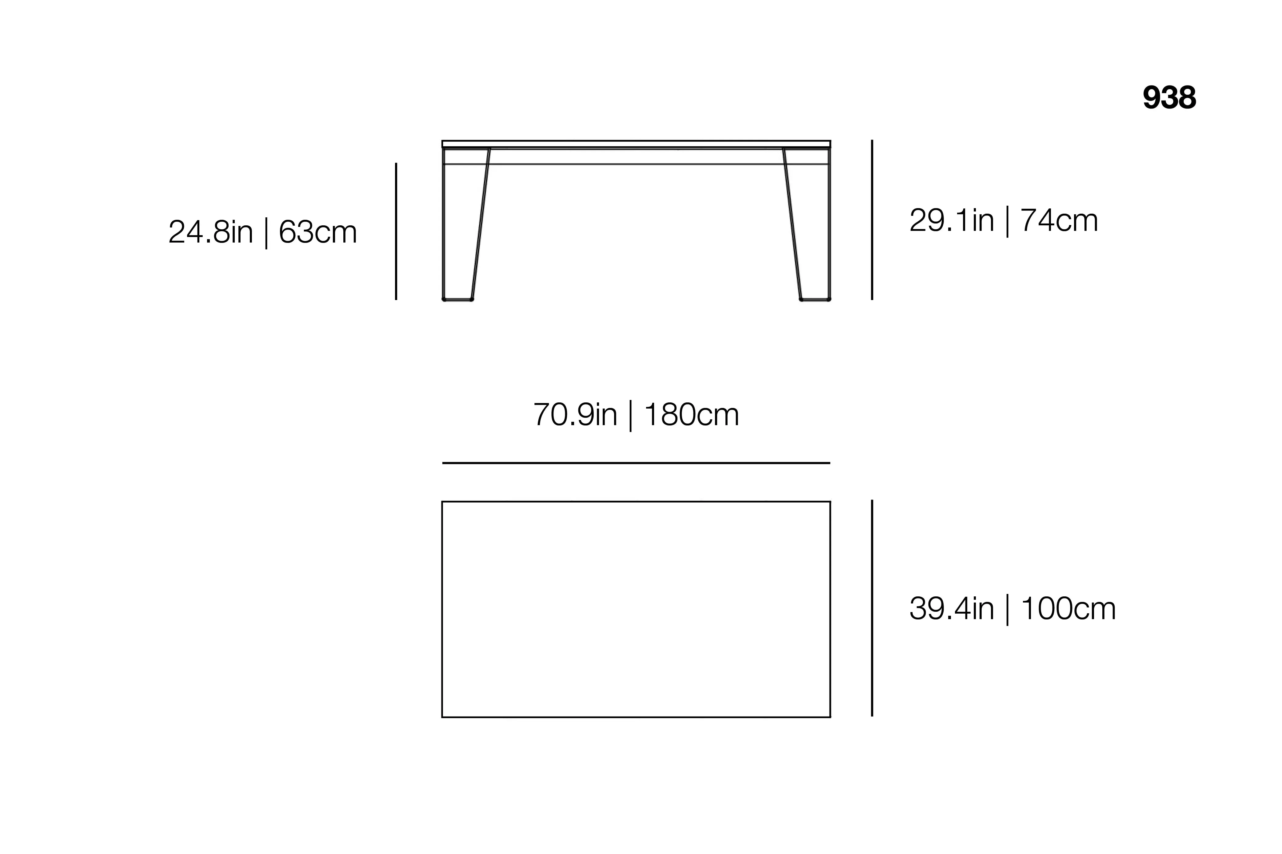 InOut 938 Outdoor Dining Table