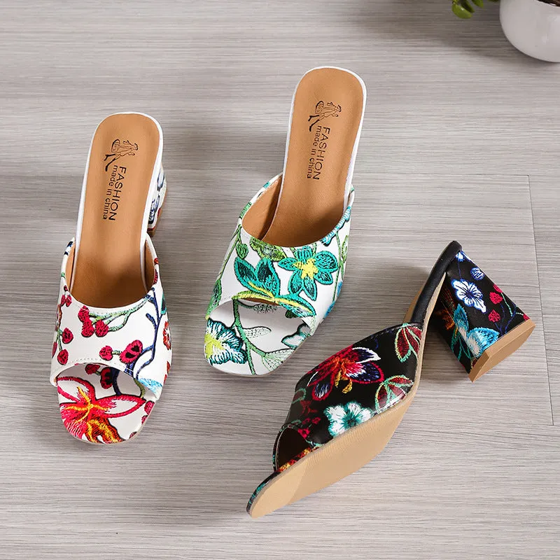 INSTOCK-High-heeled sandals for women
