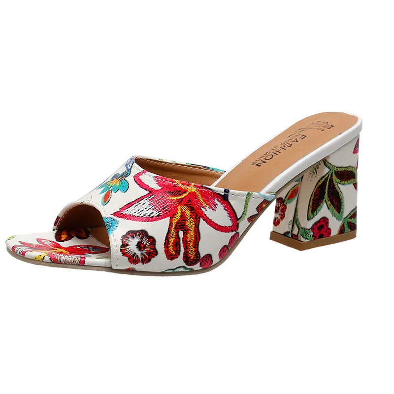 INSTOCK-High-heeled sandals for women