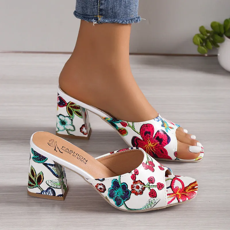 INSTOCK-High-heeled sandals for women