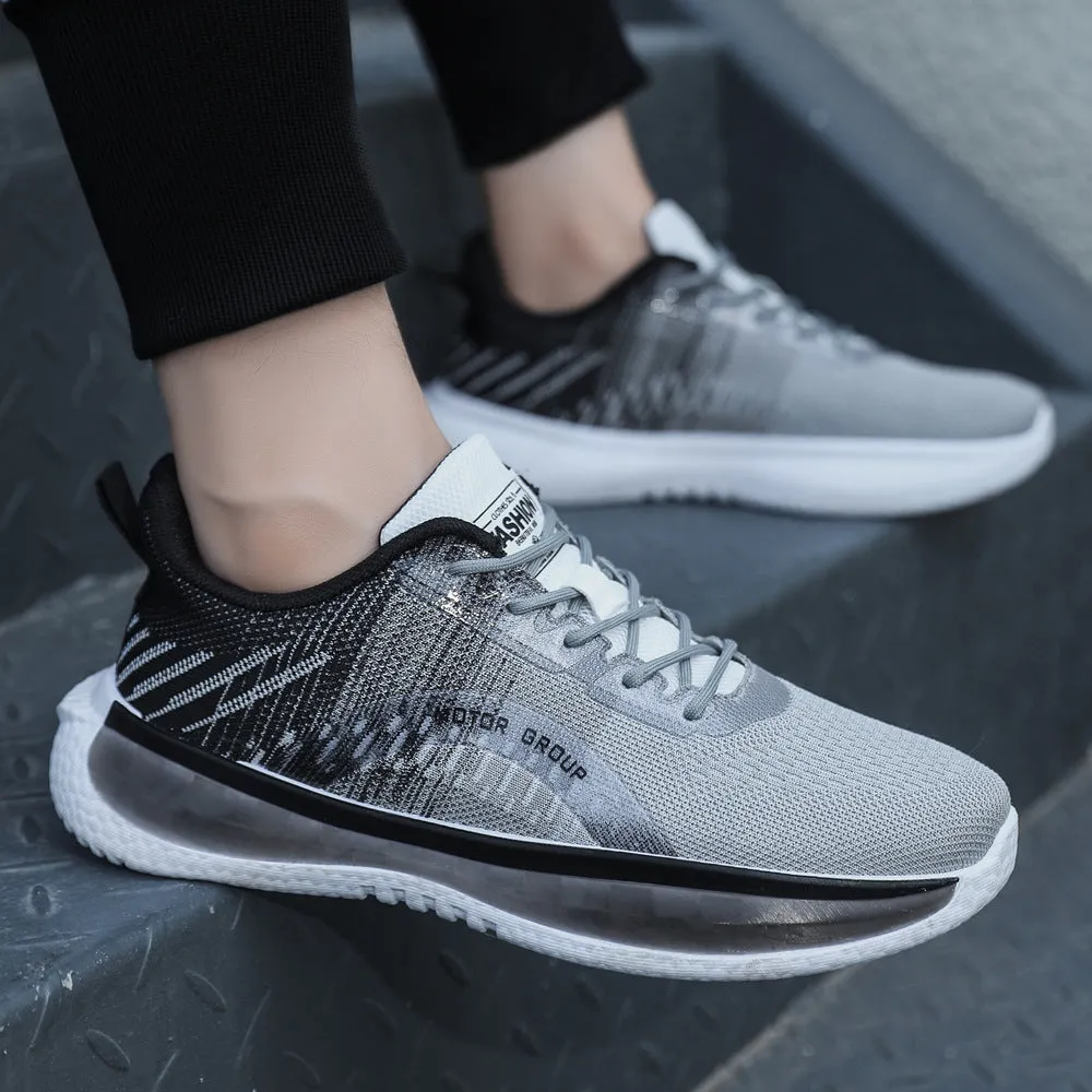 INSTOCK-Men's lace-up low-top running shoes