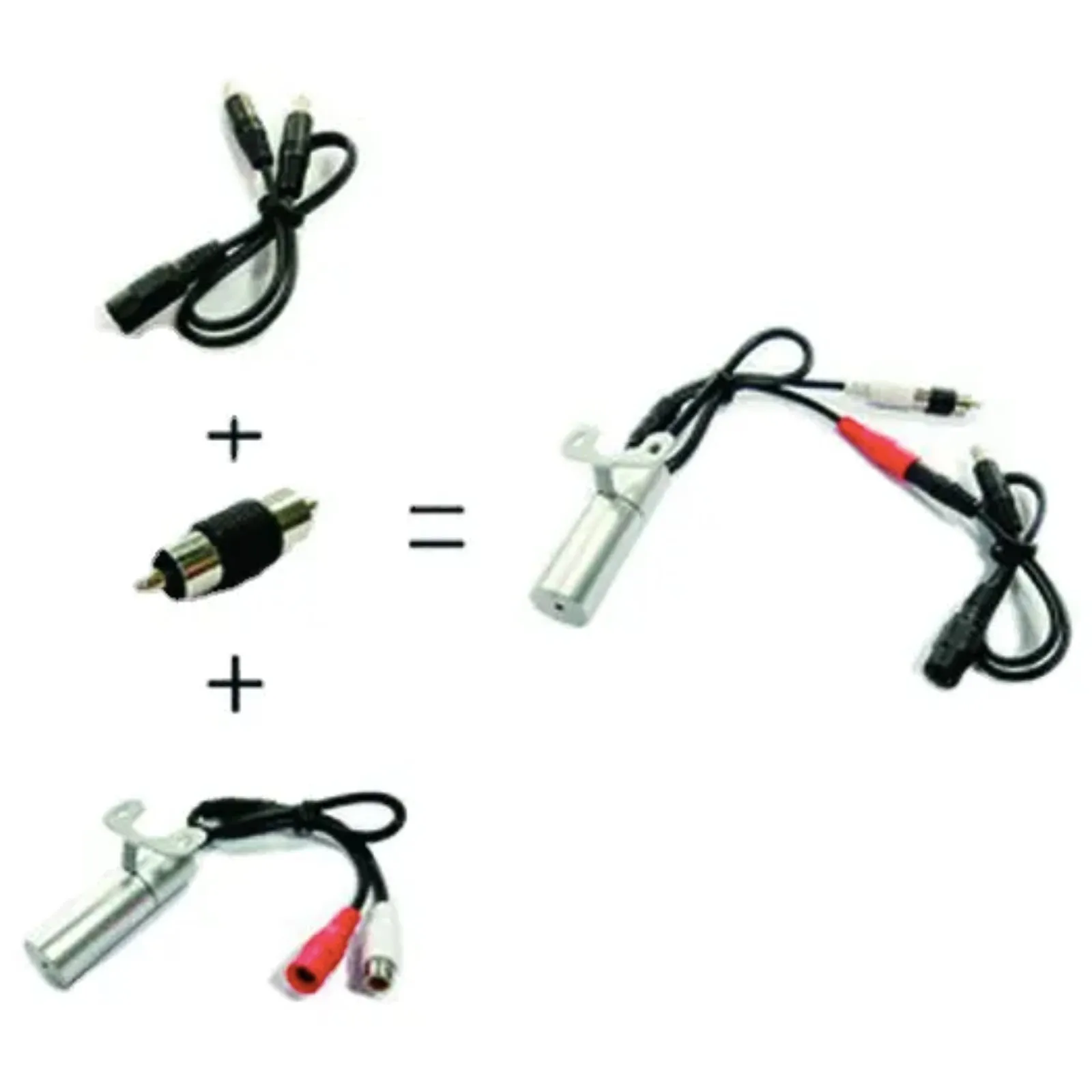 IP66 Water Proof CCTV Microphone Solid Metal housing 6-12V DC input RCA Phono Output