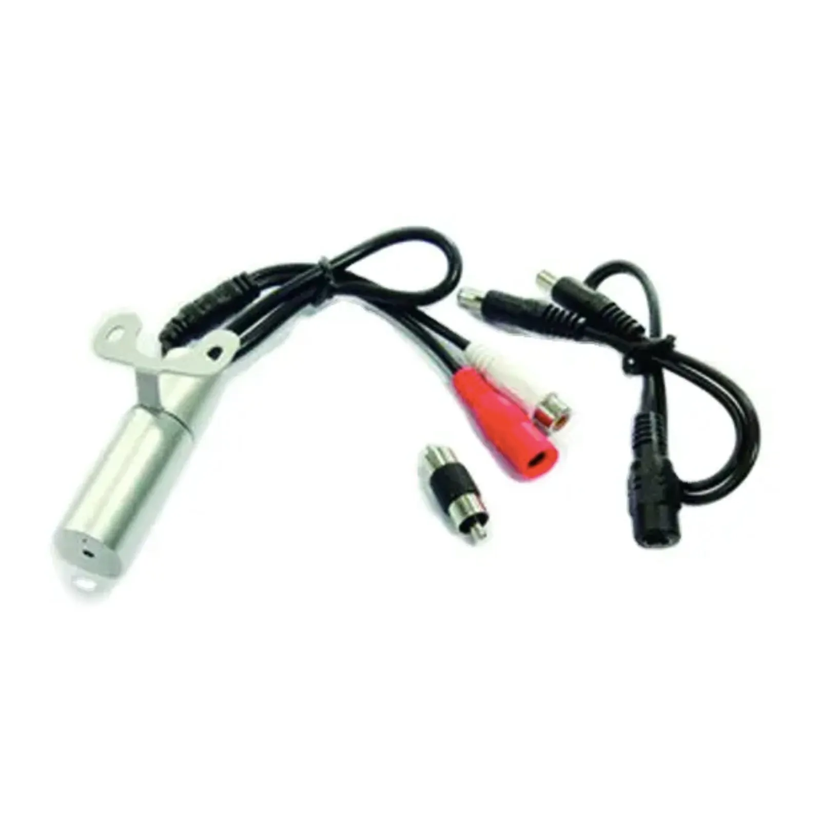 IP66 Water Proof CCTV Microphone Solid Metal housing 6-12V DC input RCA Phono Output